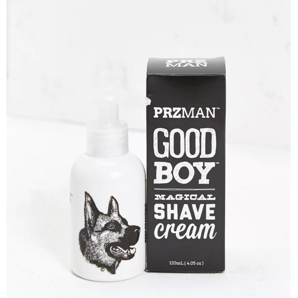 Urban Outfitters PRZMAN Good Boy Magical Shave‎ Cream New in Box 4.05oz